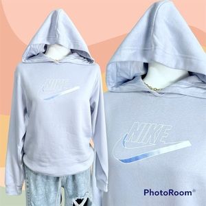 NWT Nike Women's Fleece Drawstring Waist Hoodie Loose fit